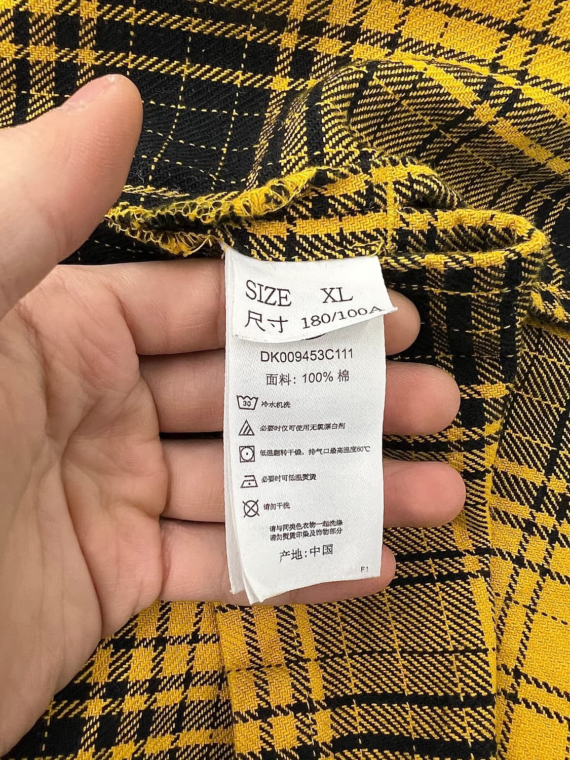 디키즈 블랙 옐로우 플란넬 롱 슬리브 후디 더블 포켓 셔츠 자켓 상품이미지8