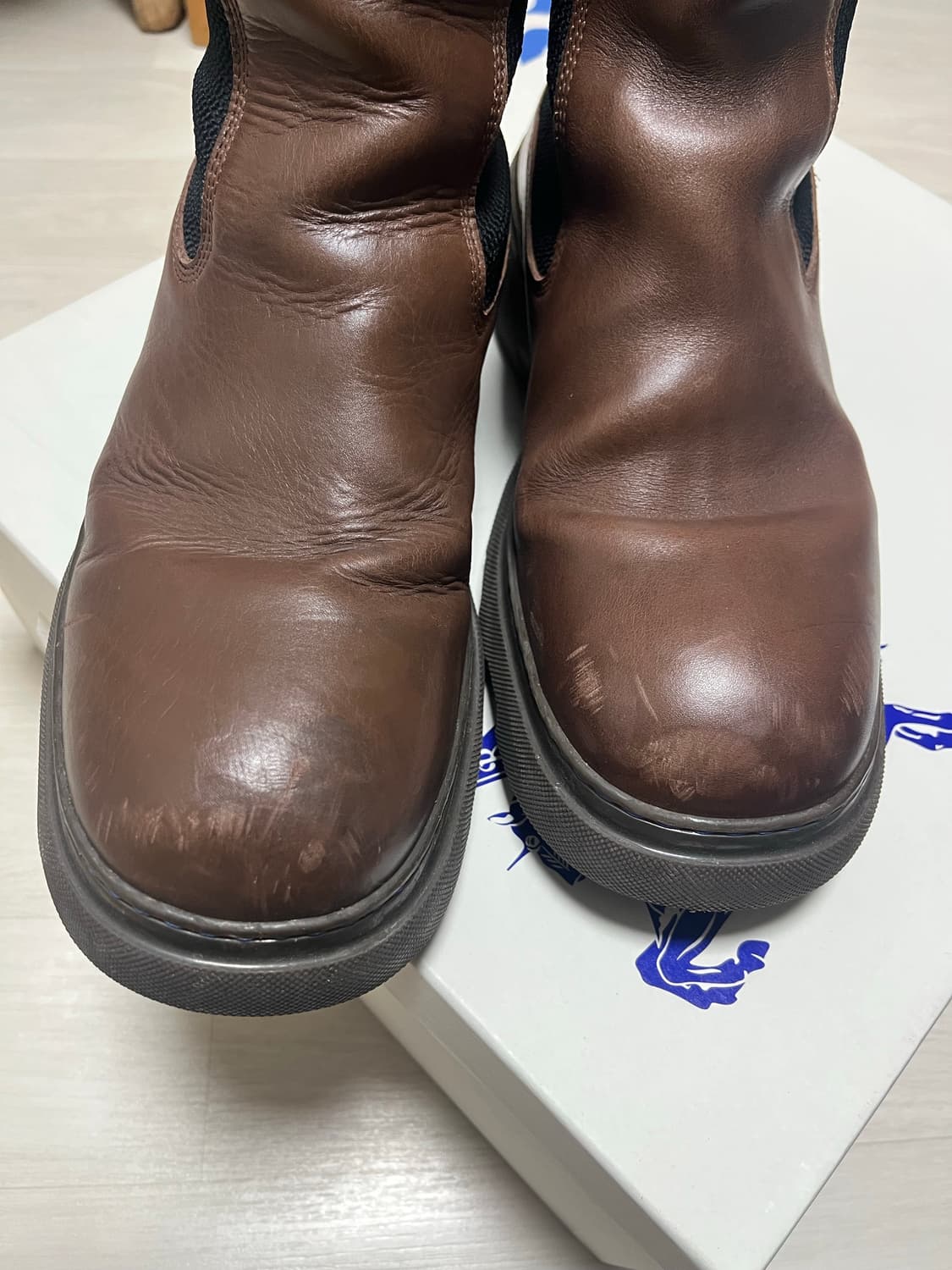 버버리 첼시 부츠 러버솔 상품이미지3