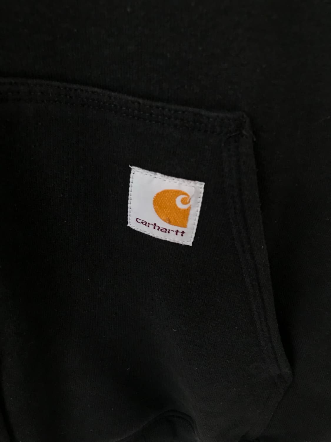 칼하트 레인디펜더 써멀 블랙 후드집업 상품이미지4