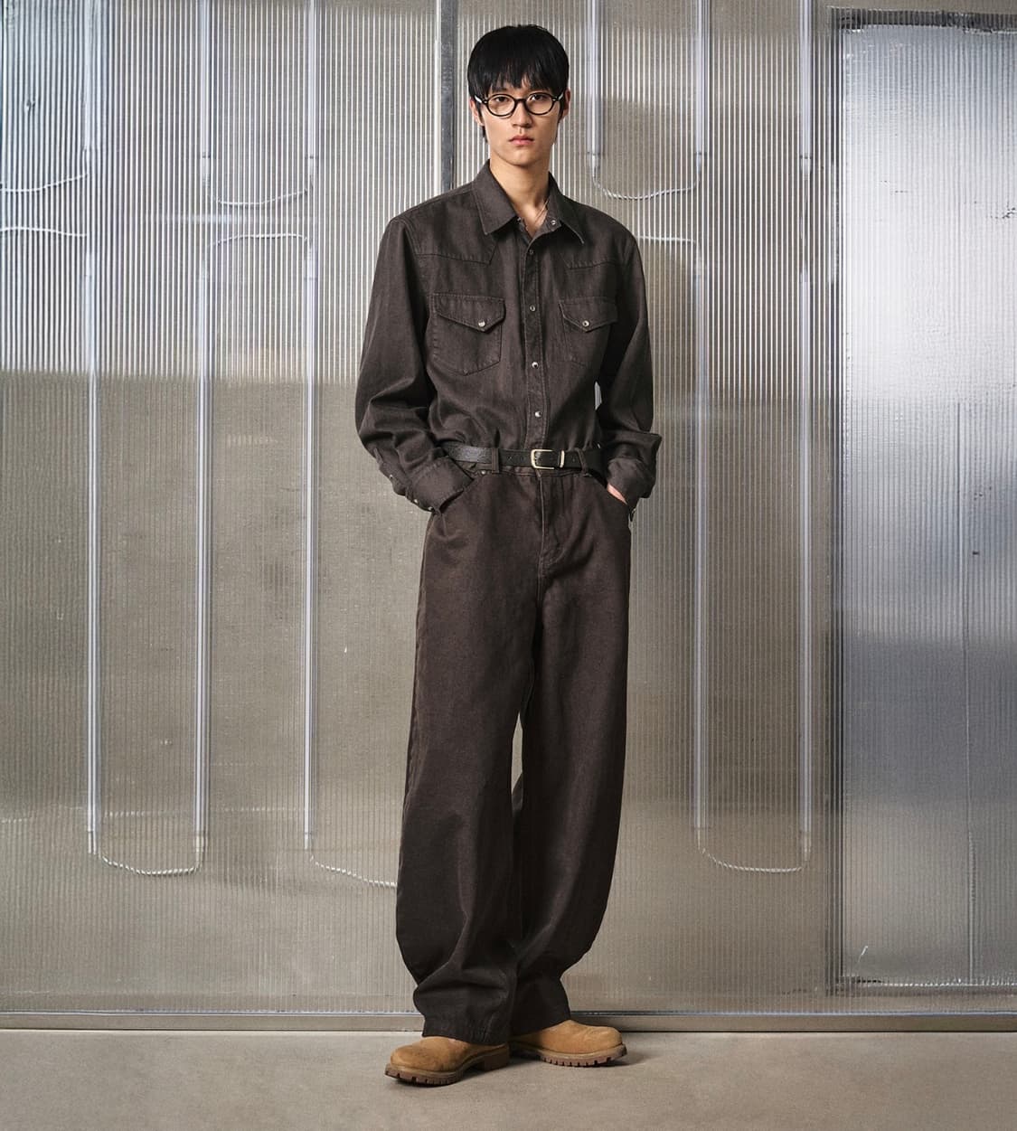 엘무드 웨스턴 데님 셋업 48, 46 상품이미지1