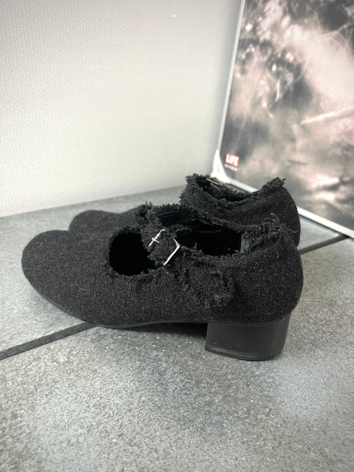 COMMEdesGARCONS tricot-TWEED MARY JANE S 상품이미지6