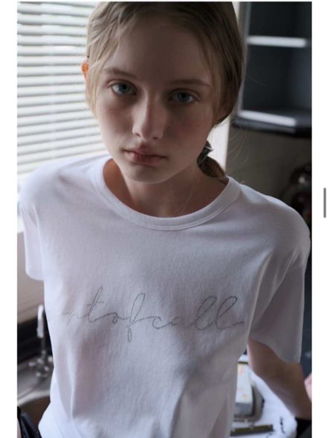 포트오브콜 스파클 티셔츠 sea sparkle t-shirts white 상품이미지2