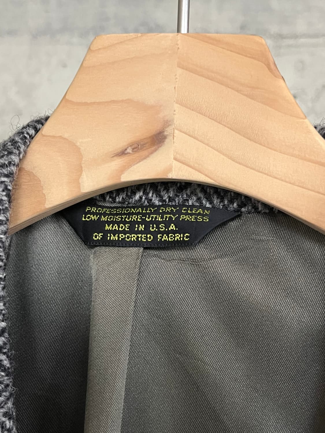 80s VINTAGE HARRISTWEED JACKET 상품이미지4