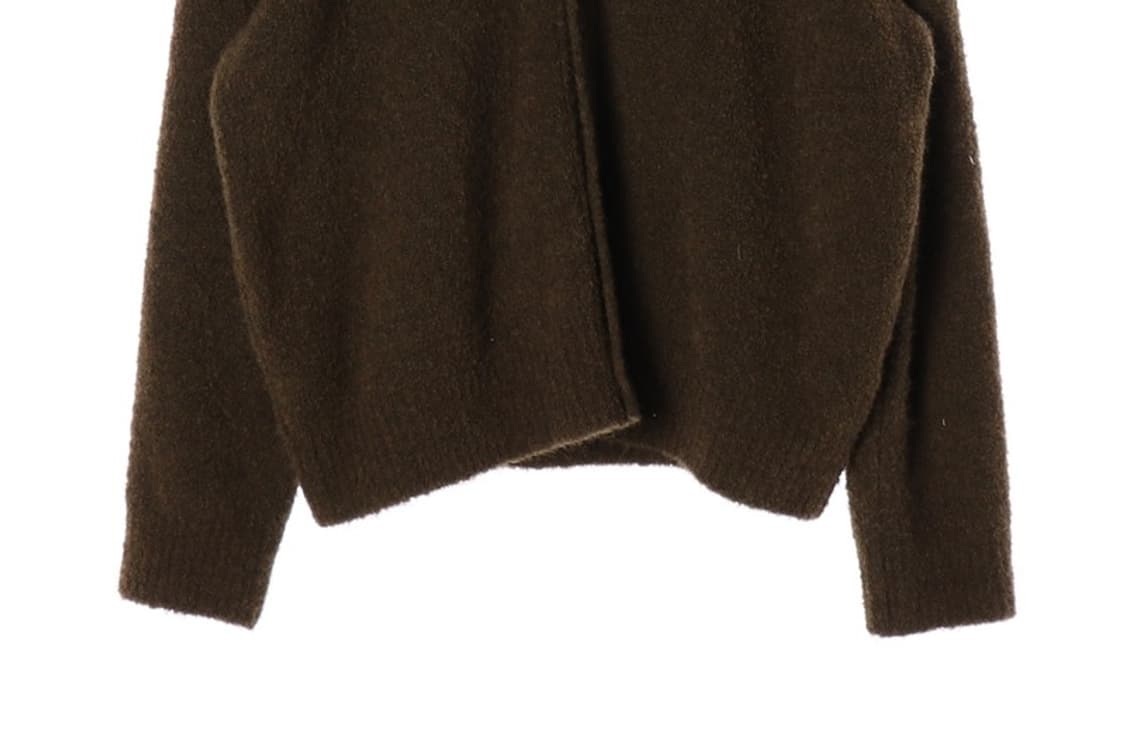 시스템 알파카 가디건 L 상품이미지4