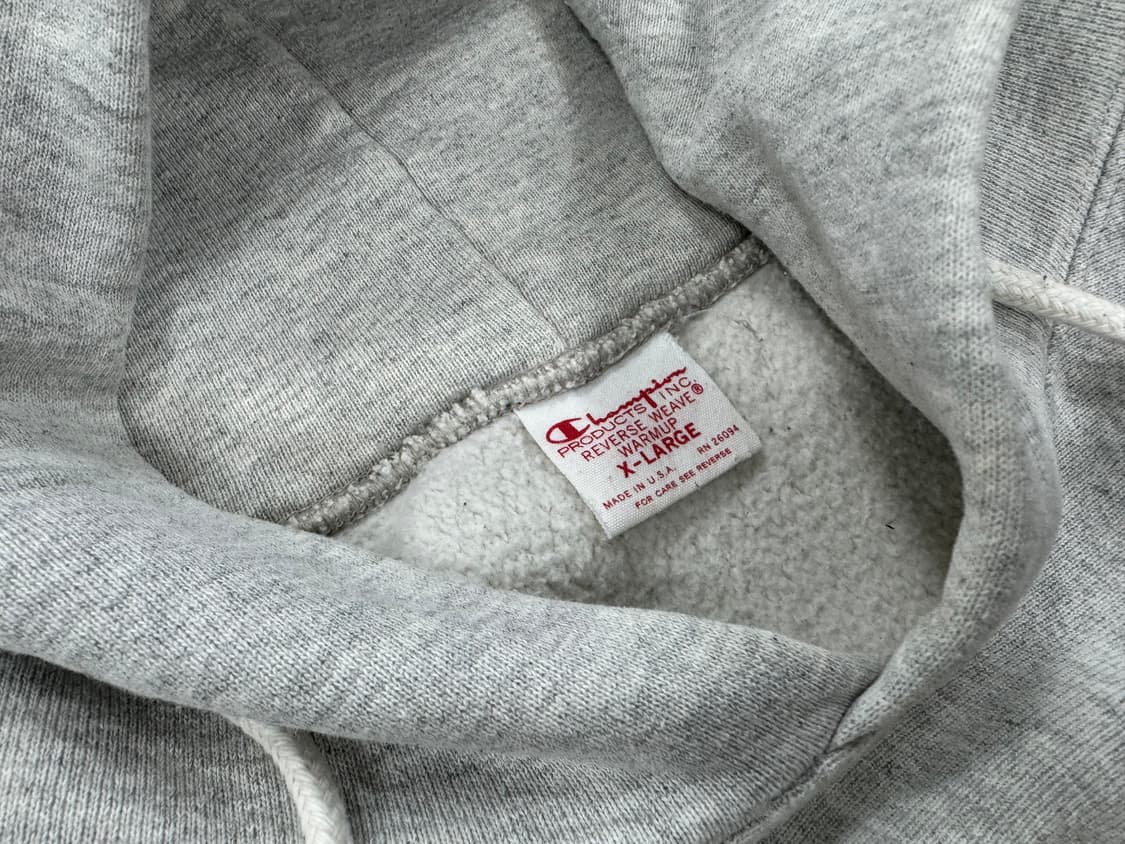 챔피온 70s 복각 USA 로스앤젤레스 리버스위브 후디 상품이미지5