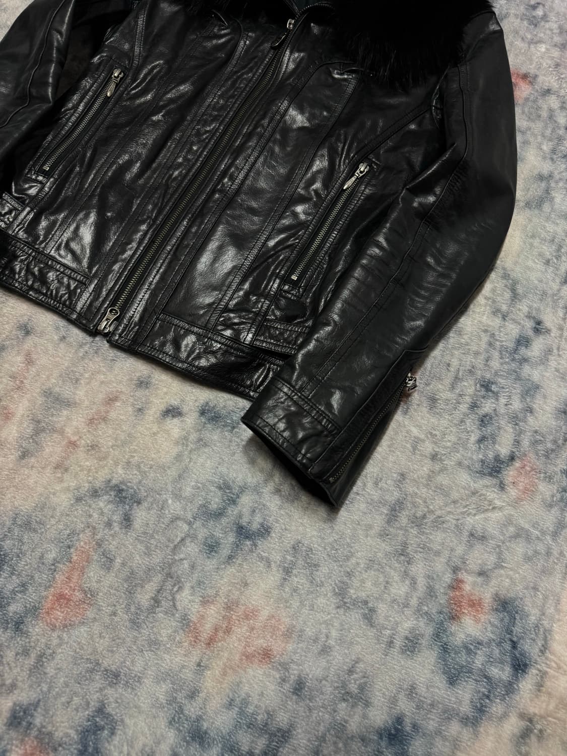 Tornado mart 00s archive vkei leather fu 상품이미지6