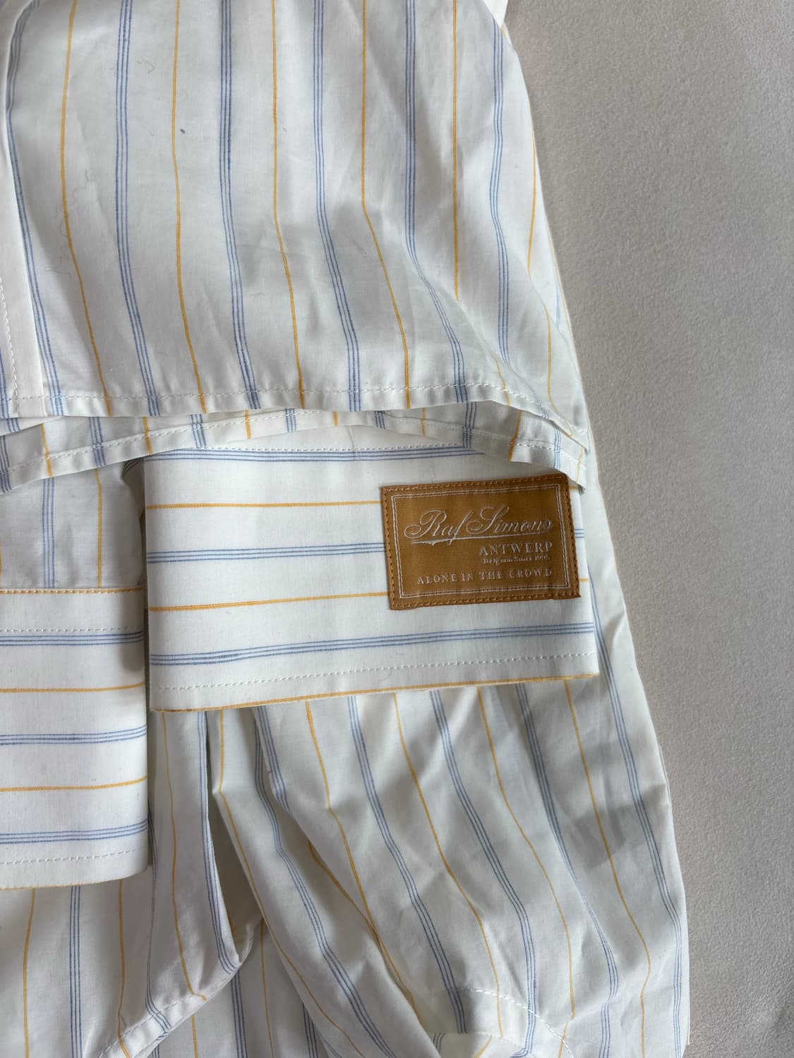 [50] 라프시몬스 스트라이프 셔츠 상품이미지3