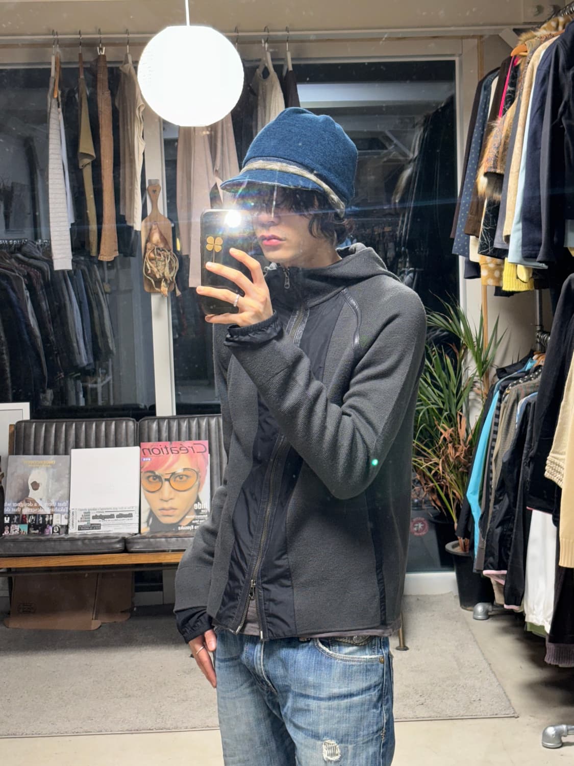 빈티지 리버서블 니트캡 상품이미지10