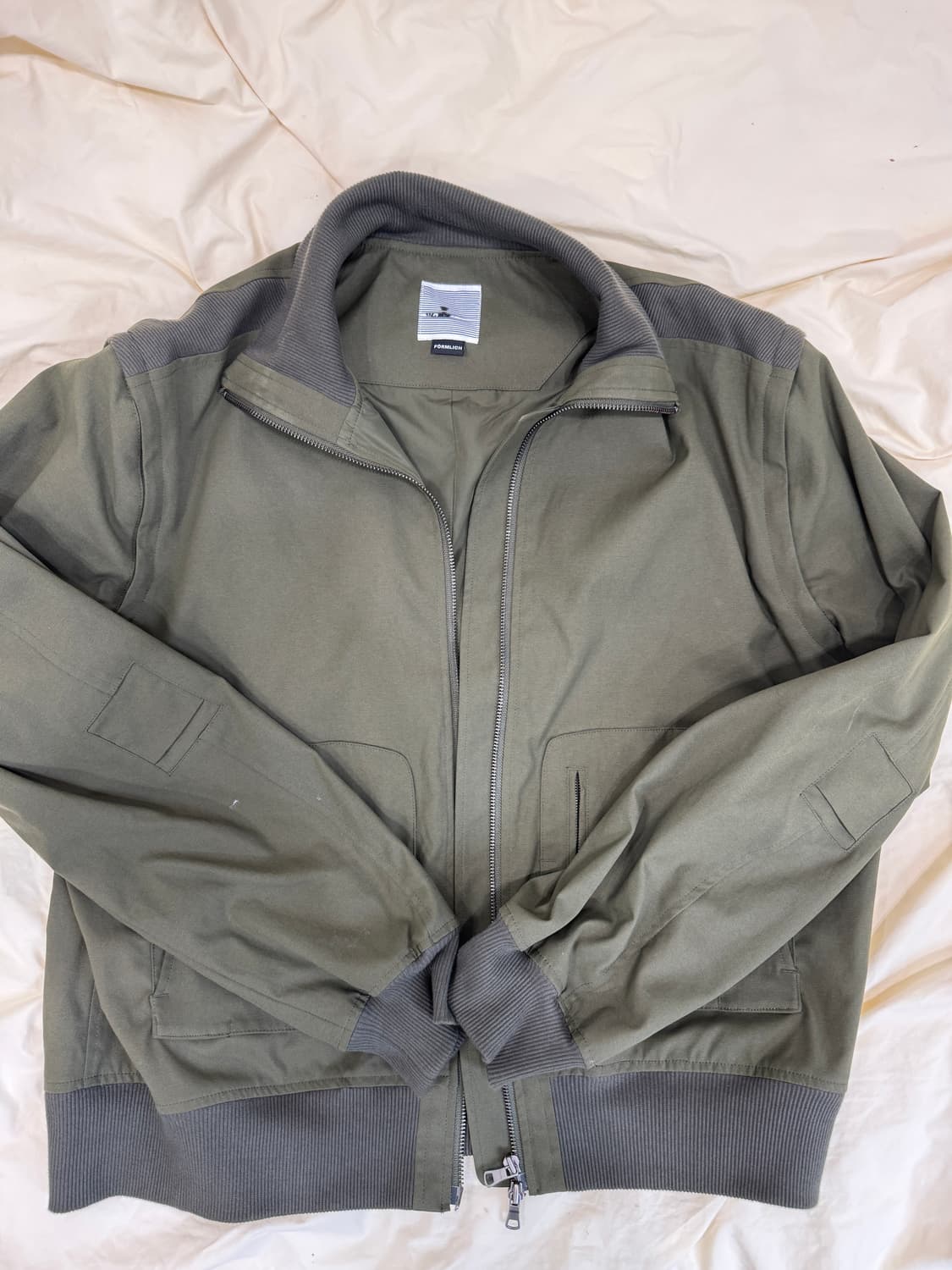 폼리쉬 Flight jacket khaki 상품이미지1