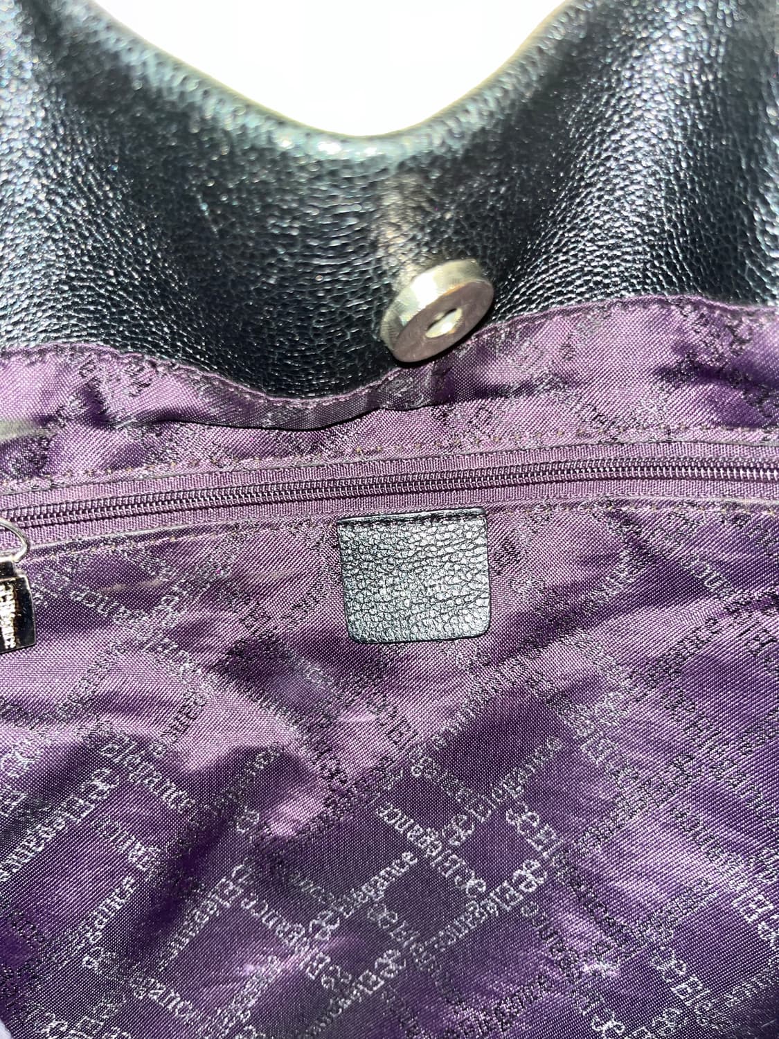 📦Elegance allblack shoulder bag 상품이미지9