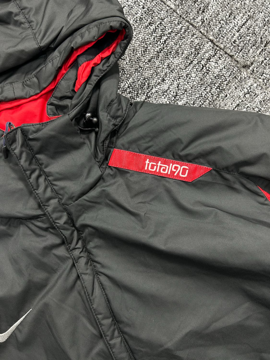 나이키 토탈 90 블랙 배색 바람막이 XL 상품이미지6