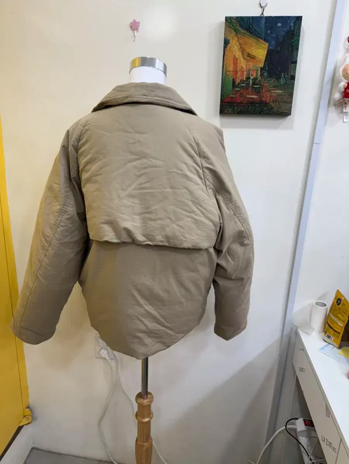 라퍼지스토어 덕다운 숏패딩 오버핏 점퍼 상품이미지4