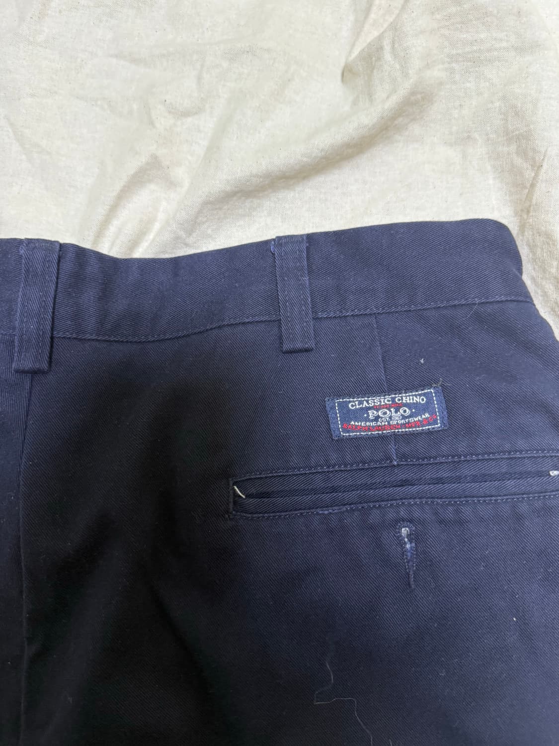 폴로 랄프로렌 네이비 면바지  상품이미지6