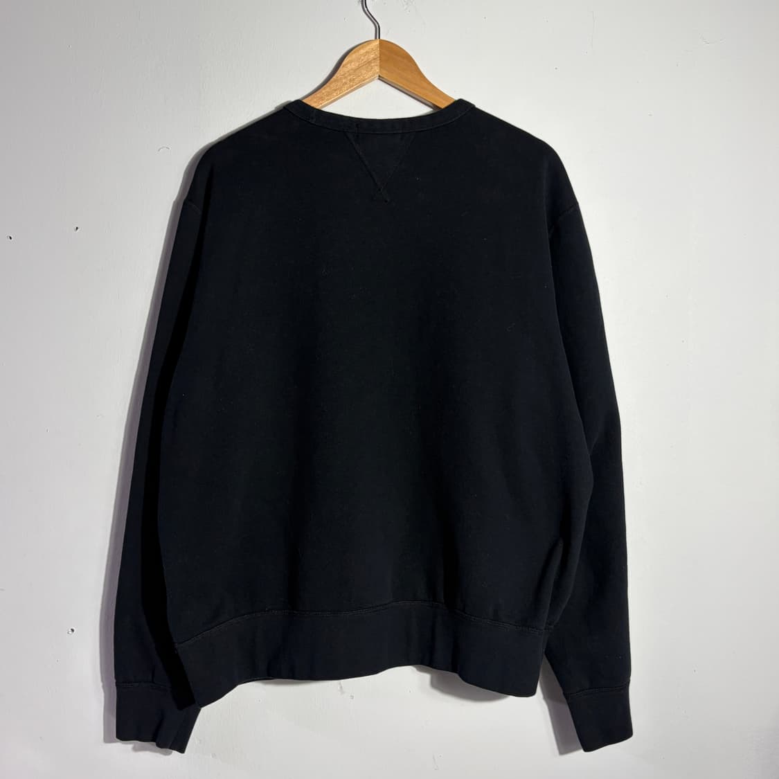 폴로 기모 블랙 맨투맨 (무료배송) 상품이미지4