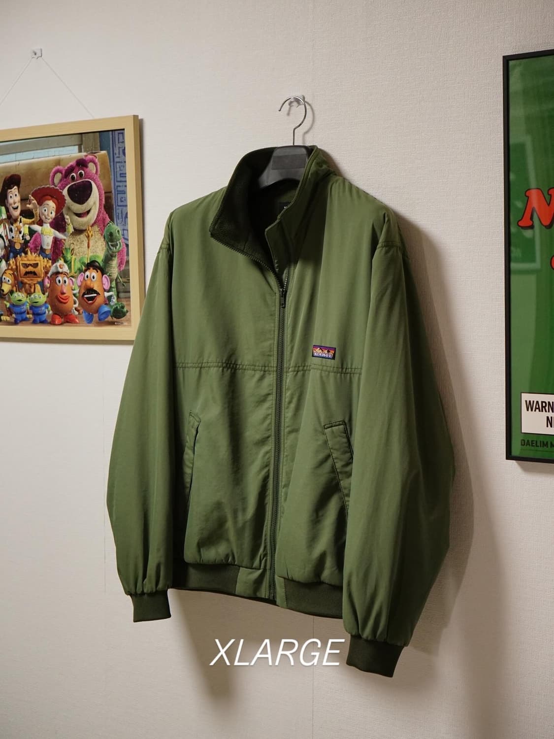 XLARGE 플리스 안감 나일론 자켓 상품이미지1