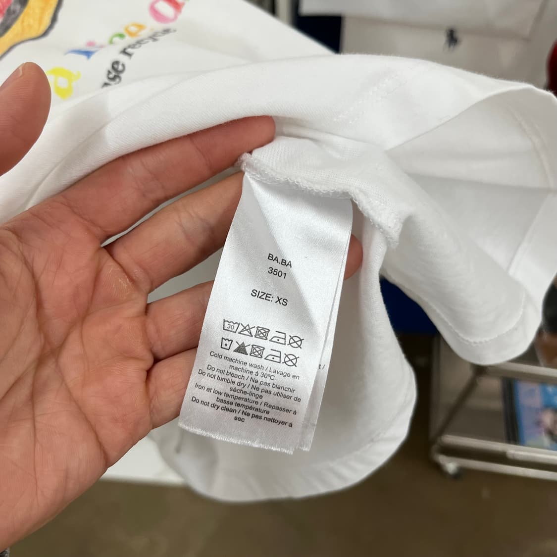 가니 반팔 티셔츠 XS 상품이미지4