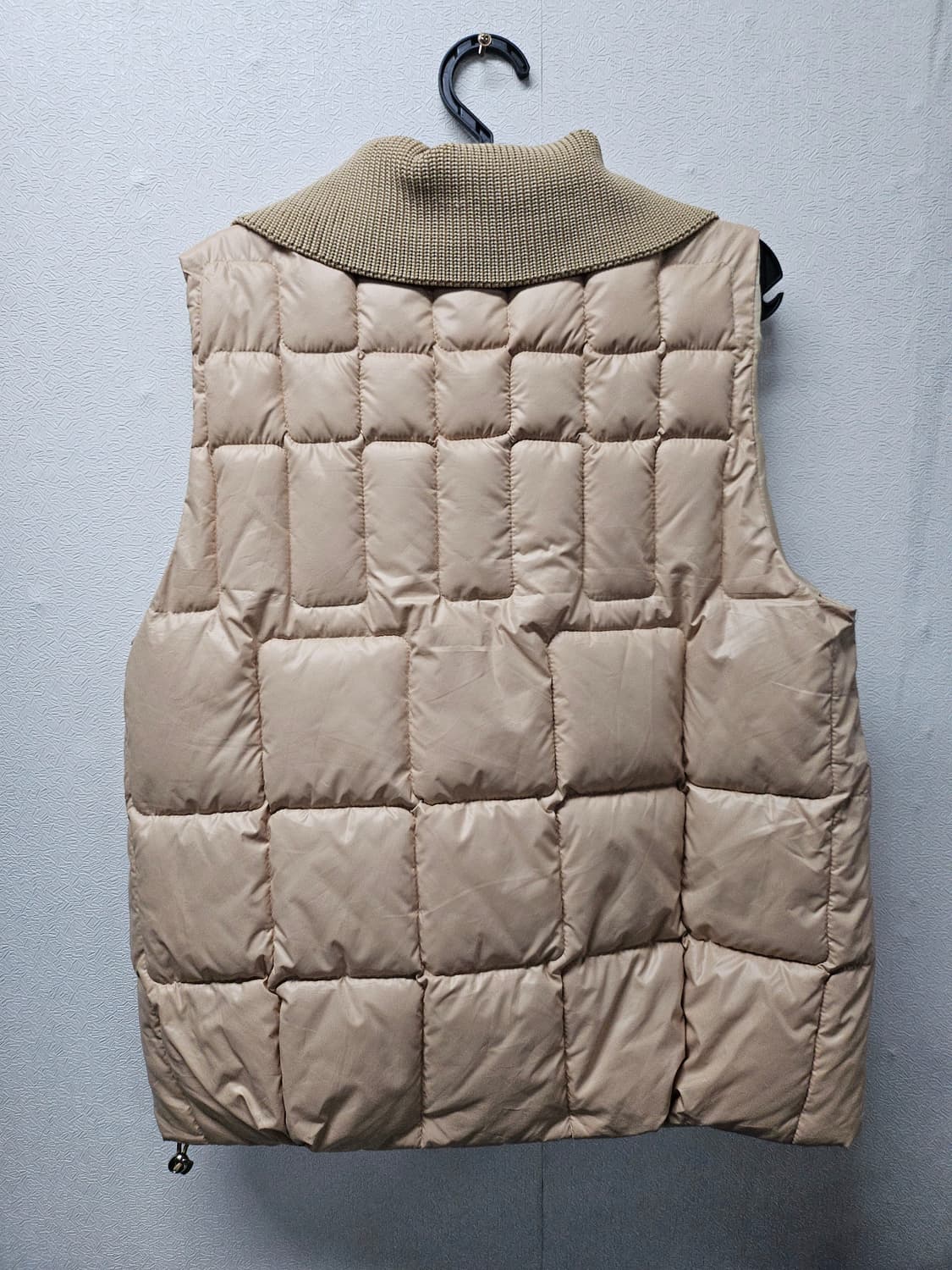 살구색 퀼팅 누빔 조끼  M 상품이미지3