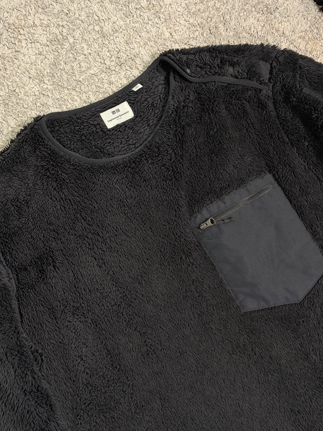 엔지니어드가먼츠 유니클로 풀오버 플리스 상품이미지2