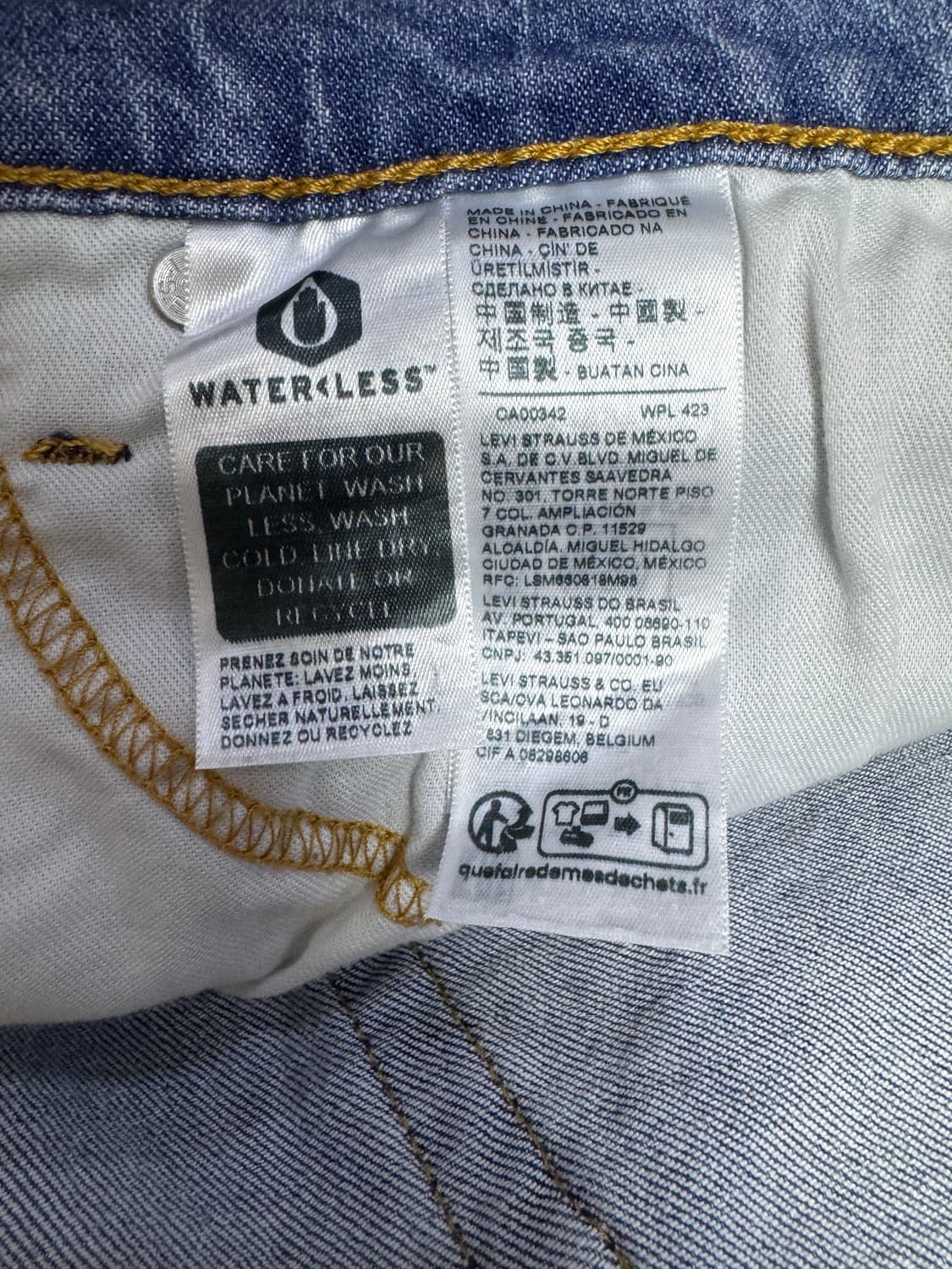 Levi’s 리바이스 511 cool 데님팬츠  상품이미지8