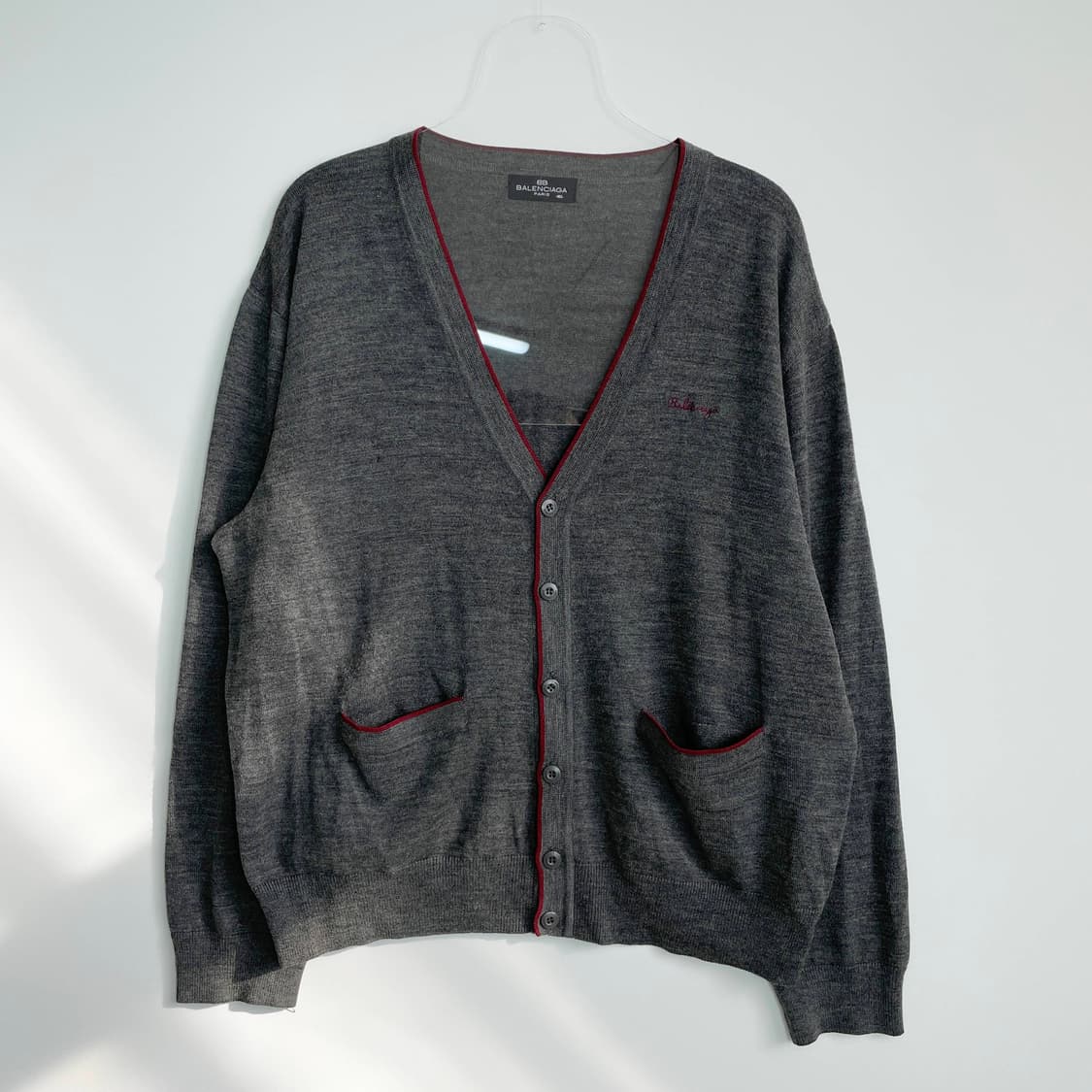 B1 발렌시아가 니트 가디건 105사이즈 상품이미지1