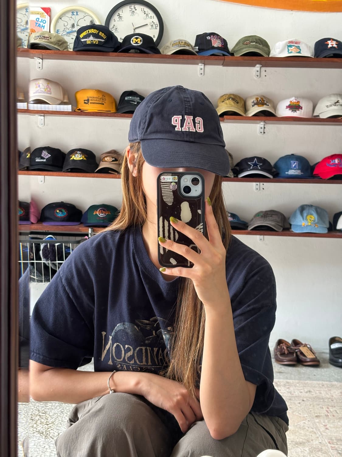 갭 빈티지 볼캡 상품이미지1