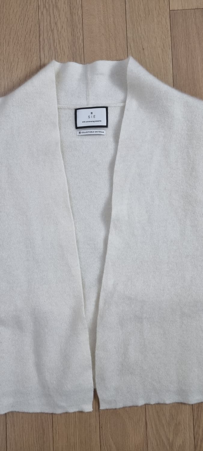 시에 샤롯 크림 울60,캐시미어5% 가디건 Free _ 여성 상품이미지3