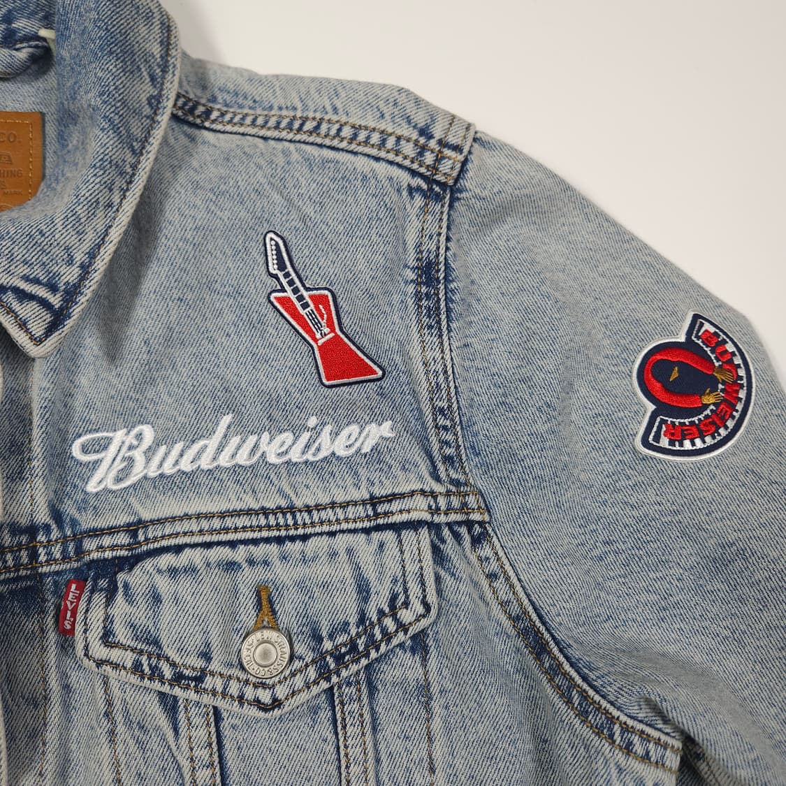 리바이스 버드와이저 커스텀 데님 자켓 상품이미지3