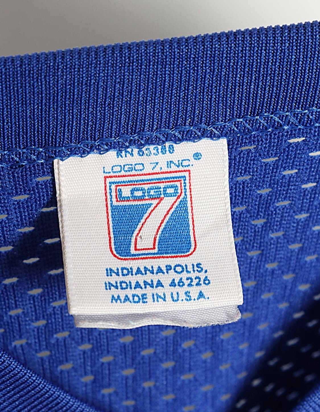 90's LOGO7 RusselMesh FootBall Shirts 상품이미지6
