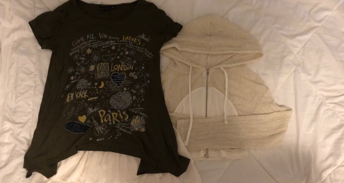 발레코어 울 후드집업 코디 세트 상품이미지3