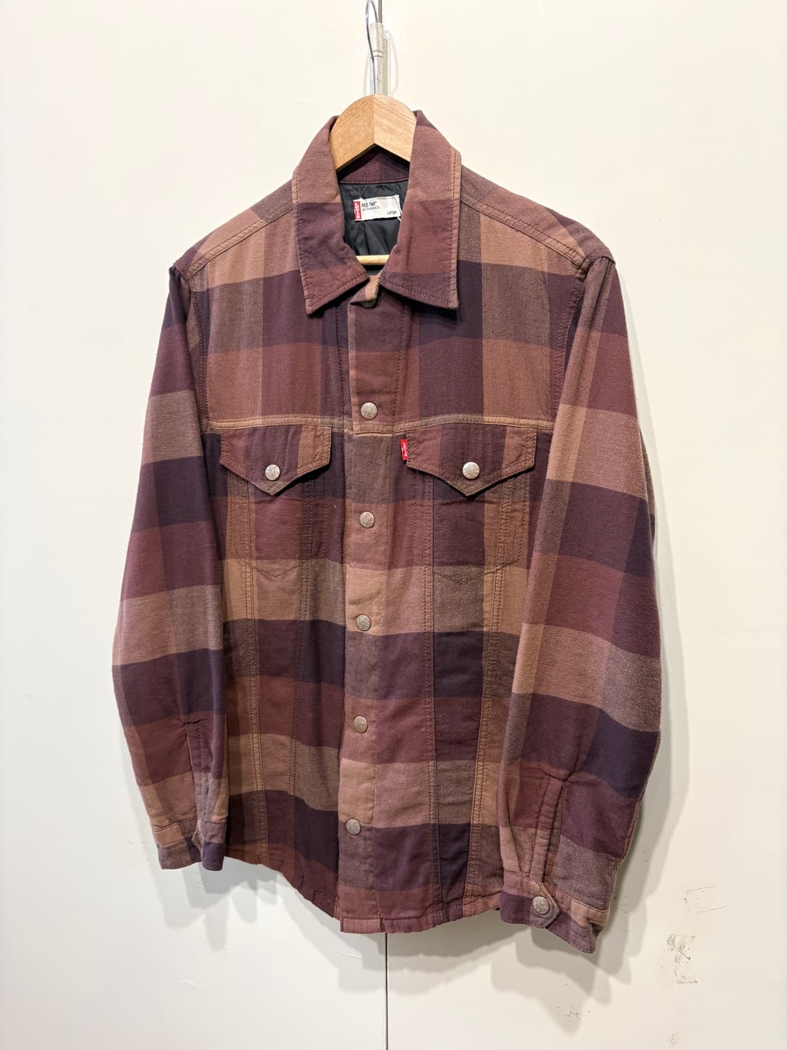 리바이스 레드탭 플란넬 스냅 셔츠 상품이미지2