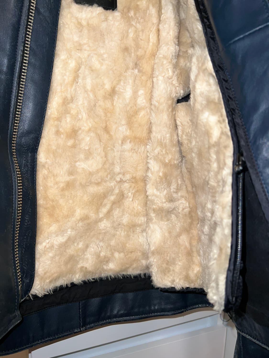 [L] Greedy 소가죽 자켓 라이더 바이커 자켓 상품이미지2