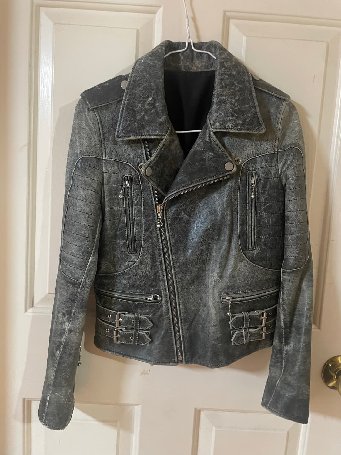 Shop502 리얼레더 자켓 상품이미지1