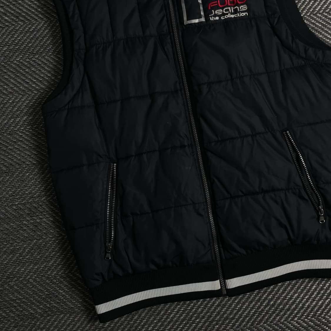 00s 후부 빈티지 y2K 빅로고 다운 베스트y 3528 상품이미지3