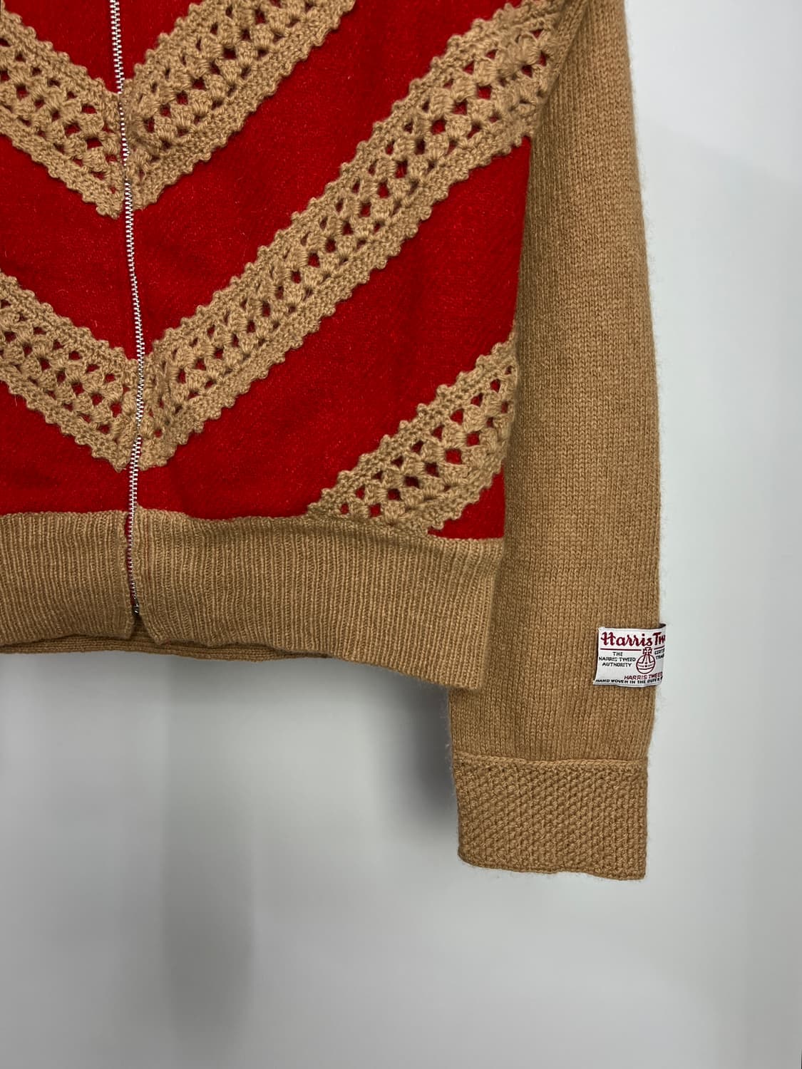 MACPHEE x HARRIS TWEED 니트 집업 상품이미지4