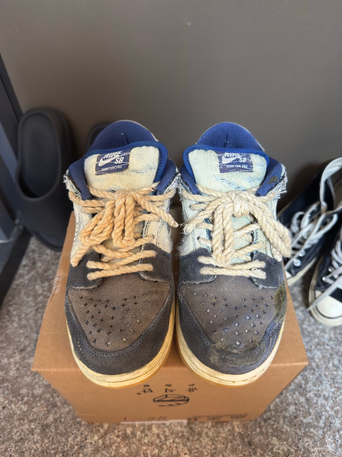 [270]나이키 SB 덩크 로우 프로 사시코 미스틱 네이비 상품이미지2