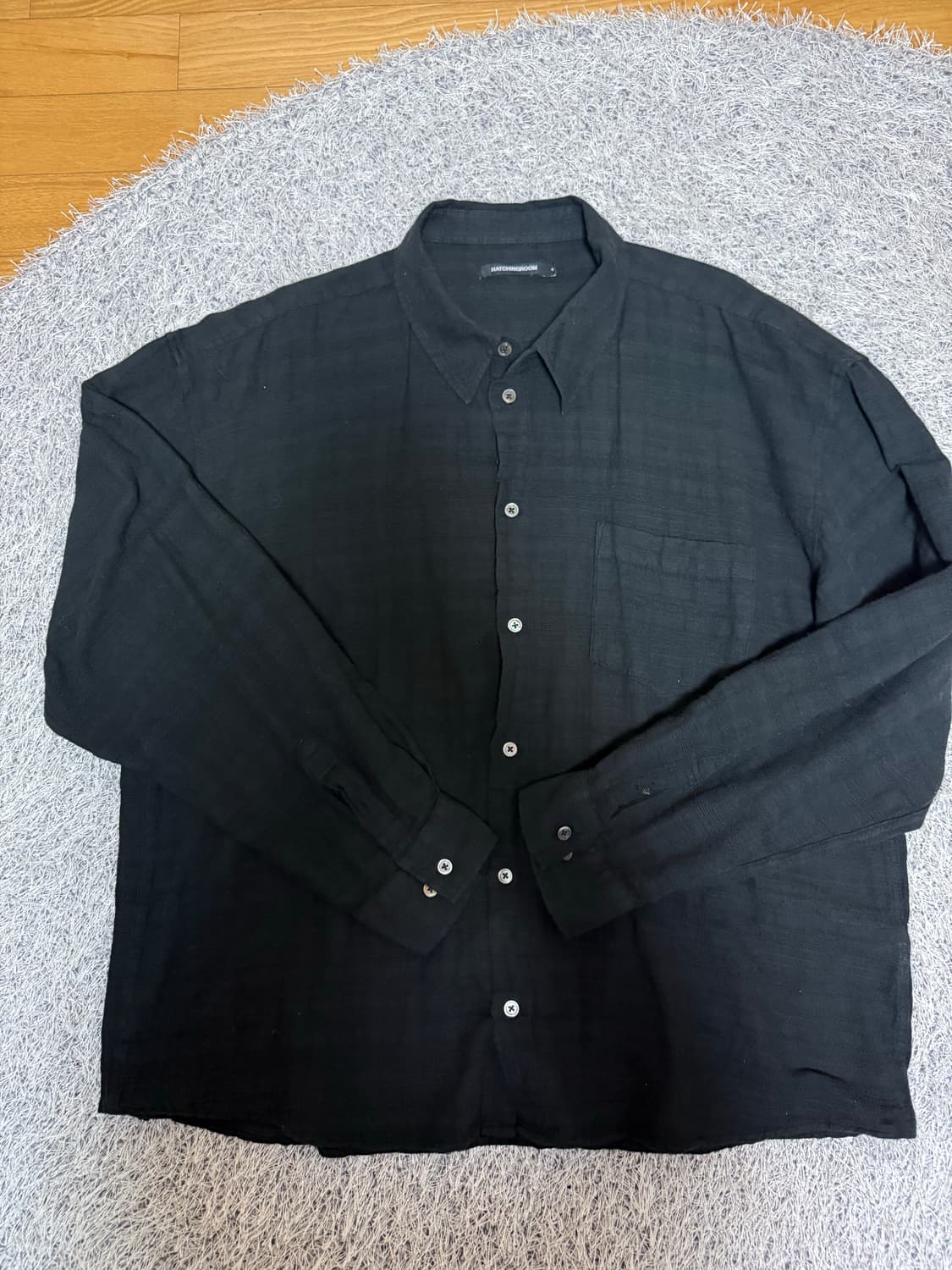 [4] 해칭룸 블랙셔츠 상품이미지1