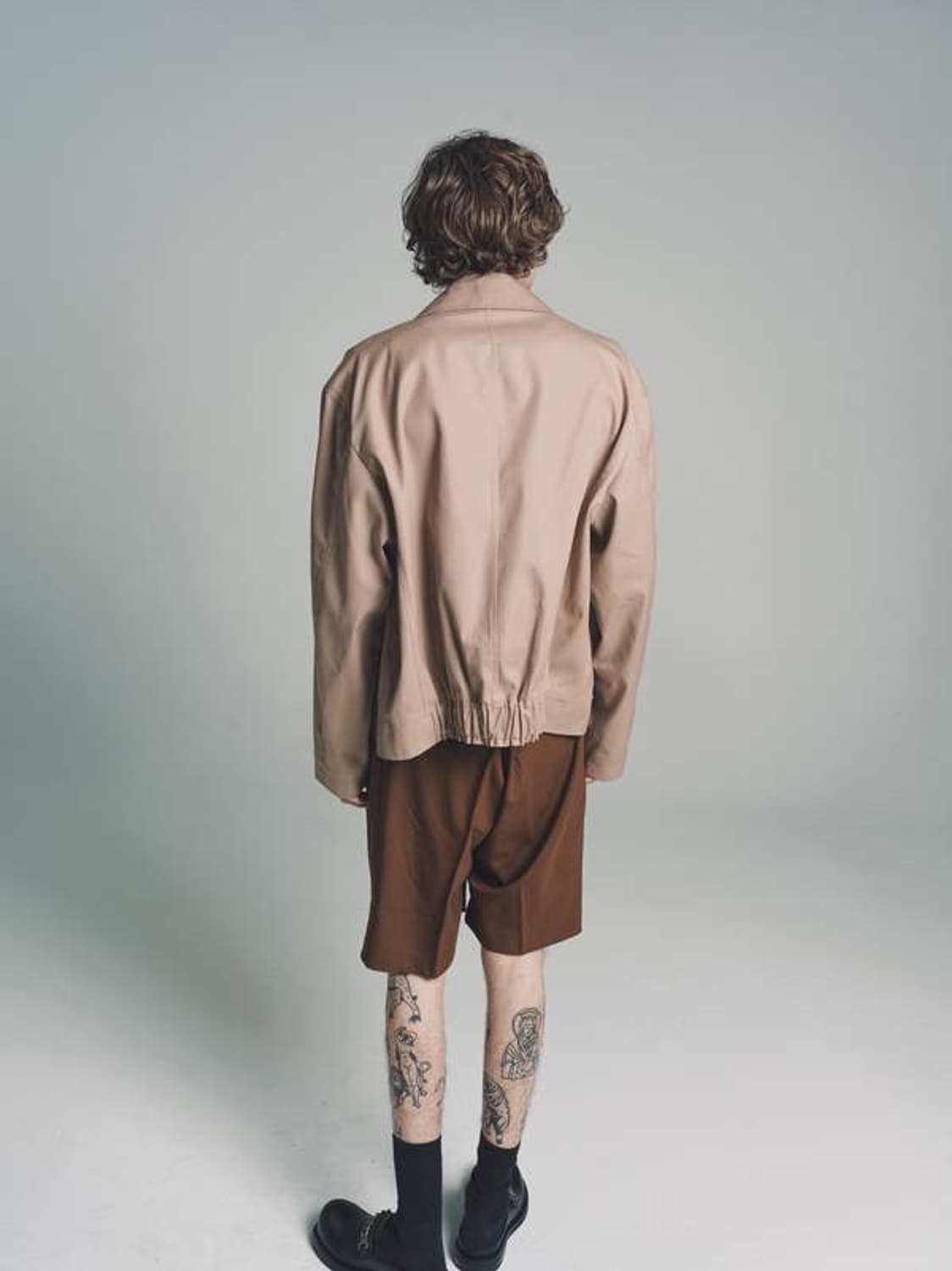 Cmmn swdn roger cropped mac coat 상품이미지3