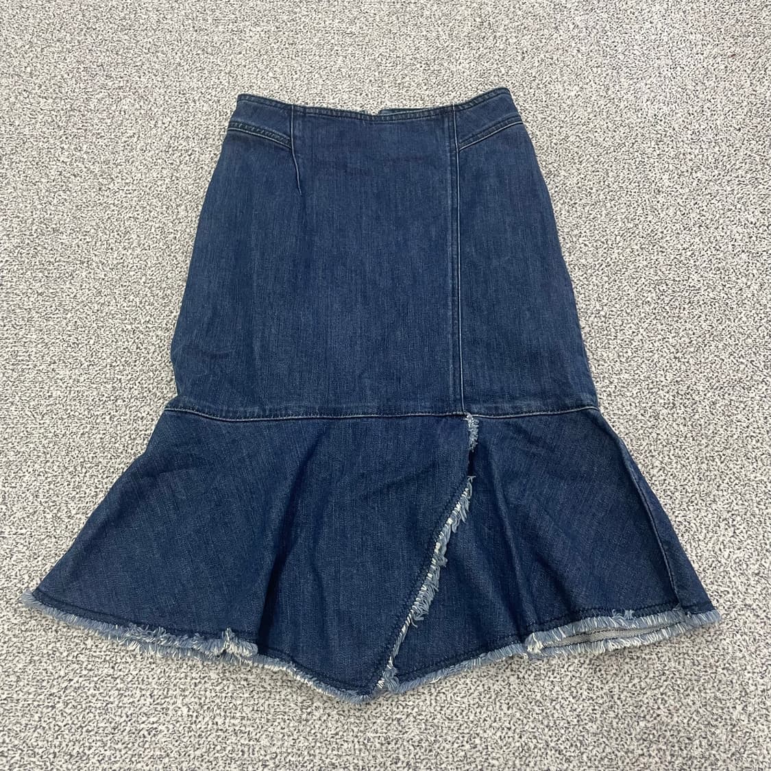 70 잇미샤 반에이크 데님 스커트 0210S 상품이미지1