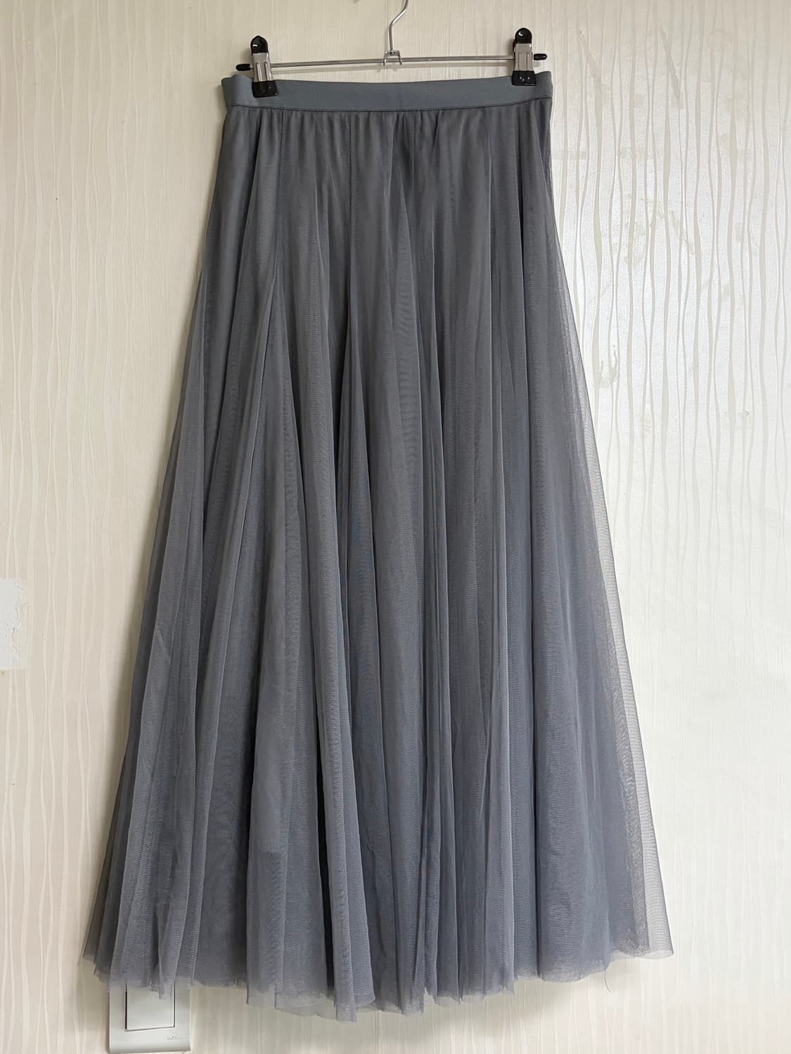 Grey sha skirt 상품이미지3
