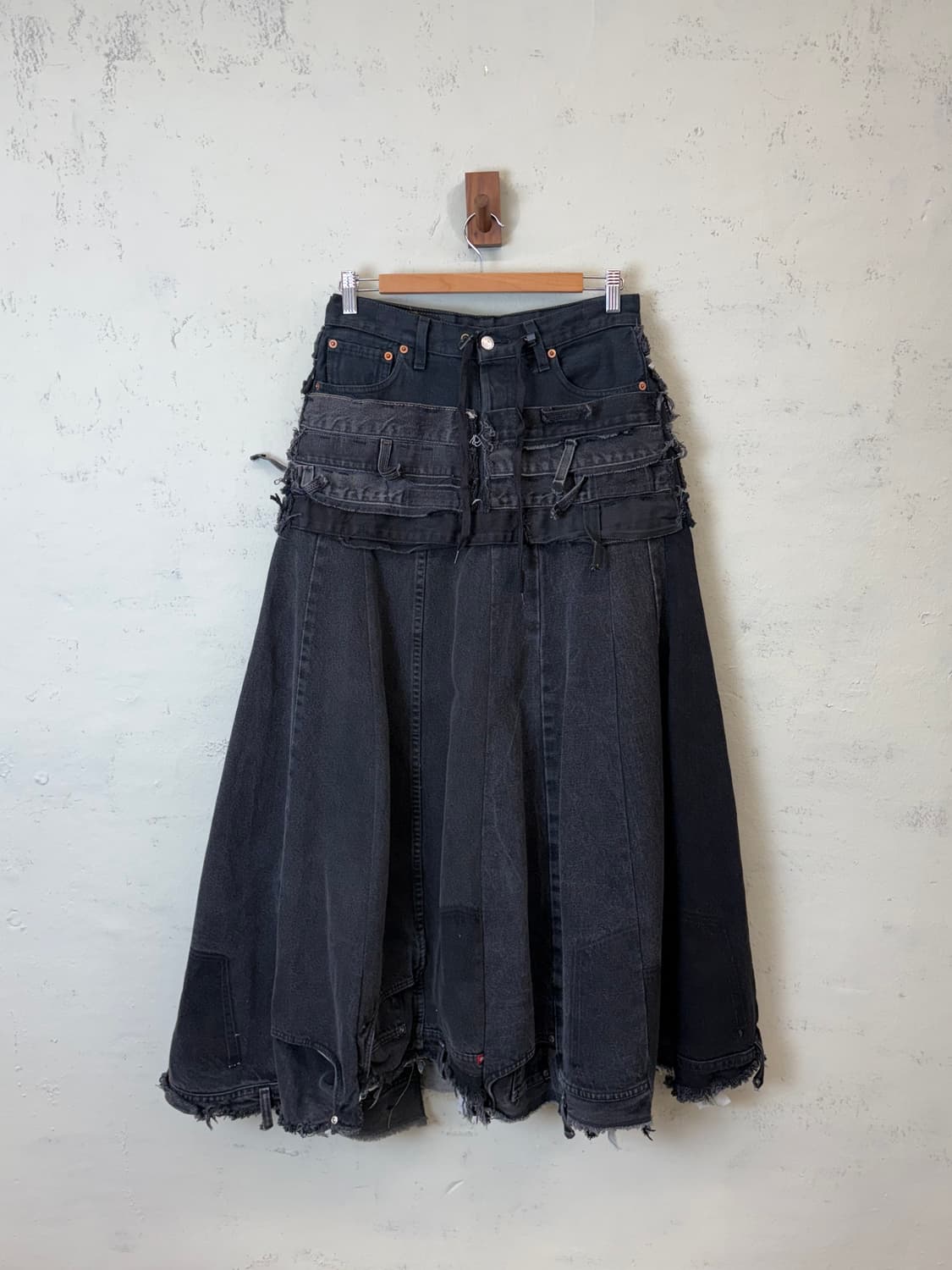 리바이스 리메이크 커스텀 스커트 상품이미지1