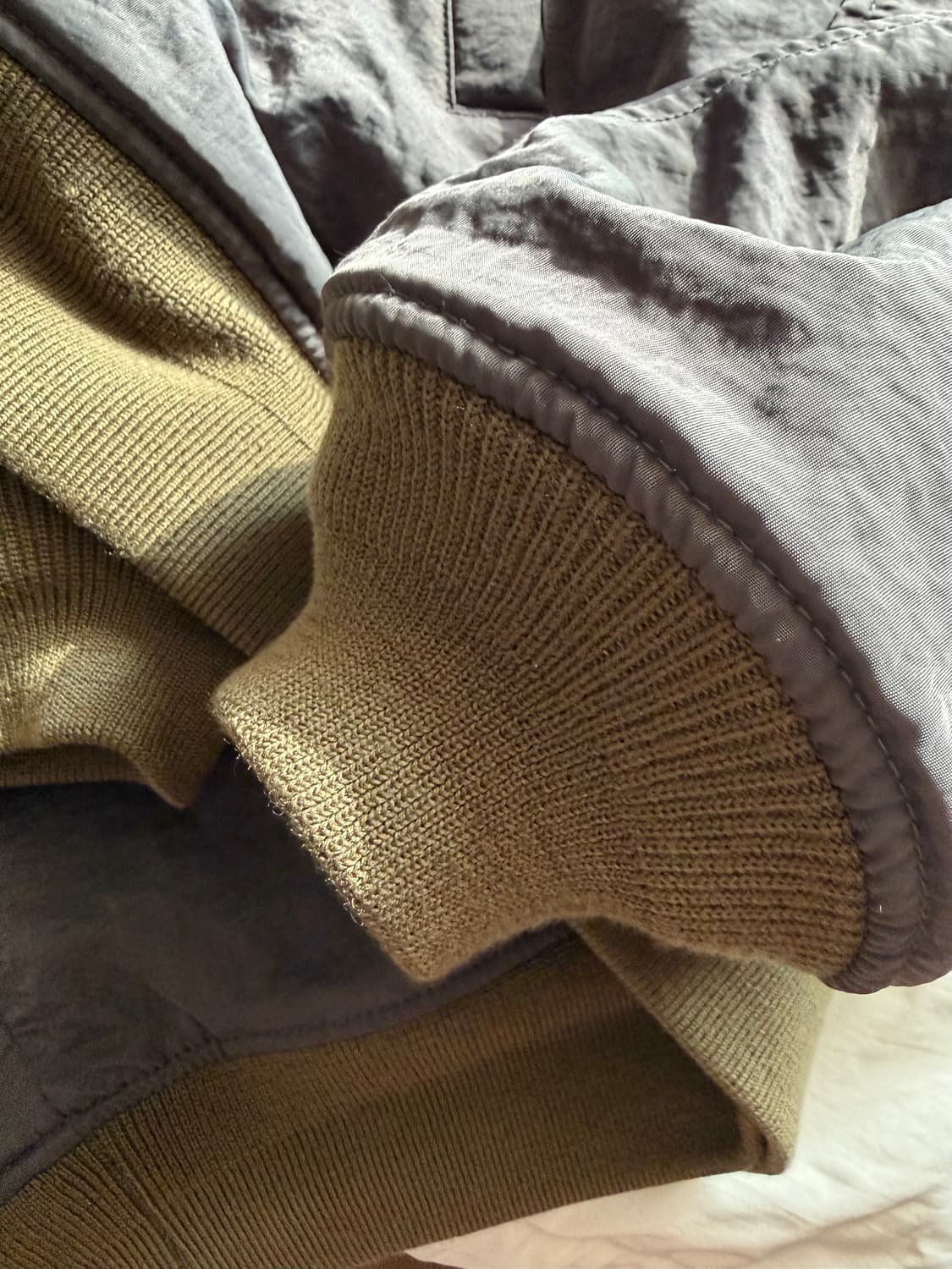 블랙아웃 ma-1 그레이 상품이미지5