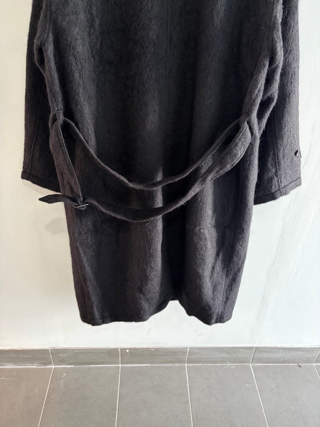 Stussy 스투시 모헤어 롱코트 L 상품이미지7