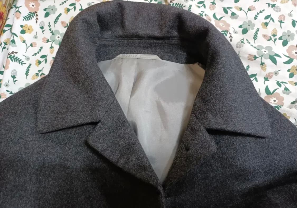 보스 남성 다크그레이캐시미어 코트  상품이미지5