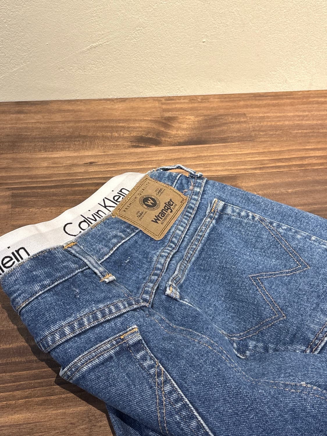 랭글러 캘빈 커스텀 데님 팬츠 상품이미지1