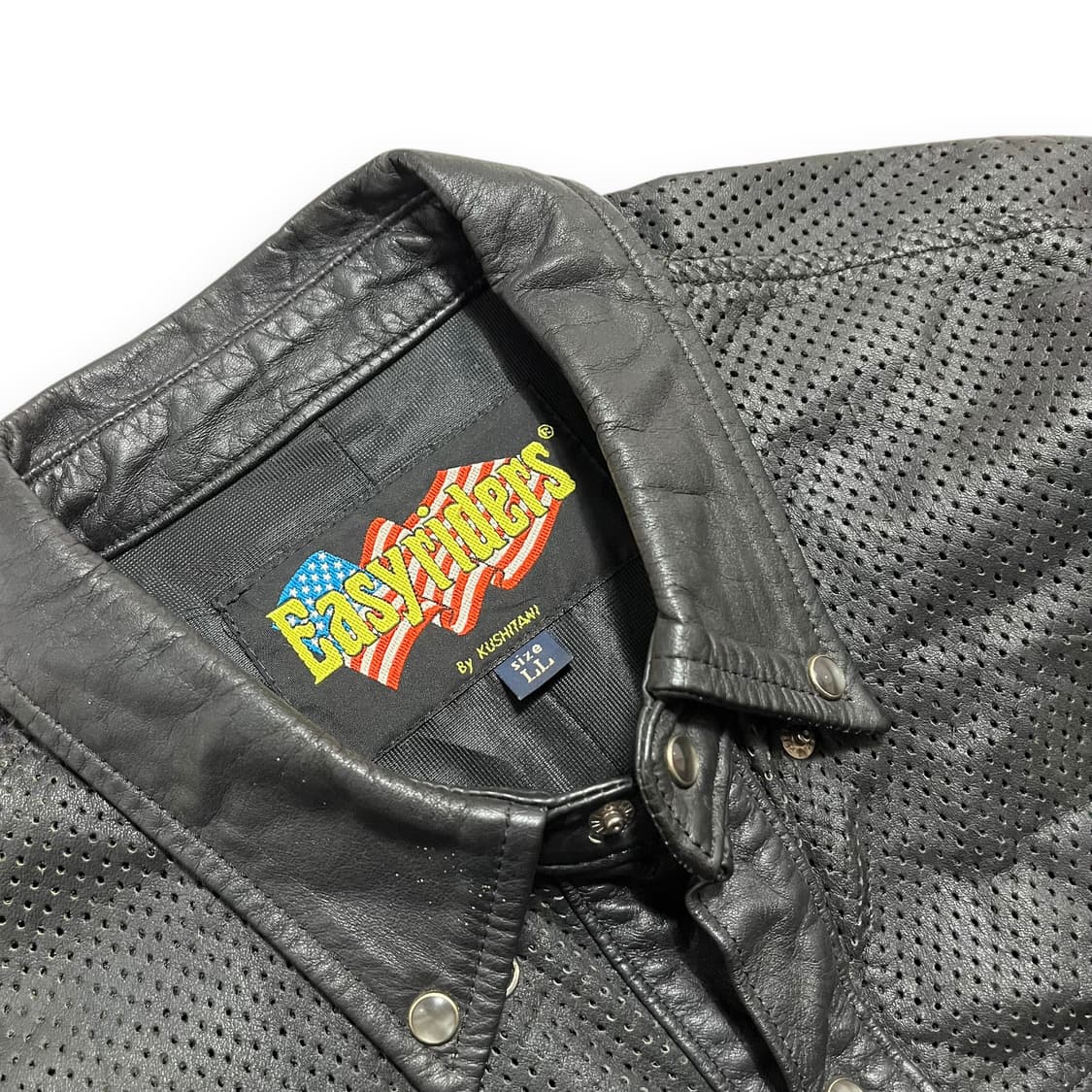 Easy riders dark western leather shirt 상품이미지7