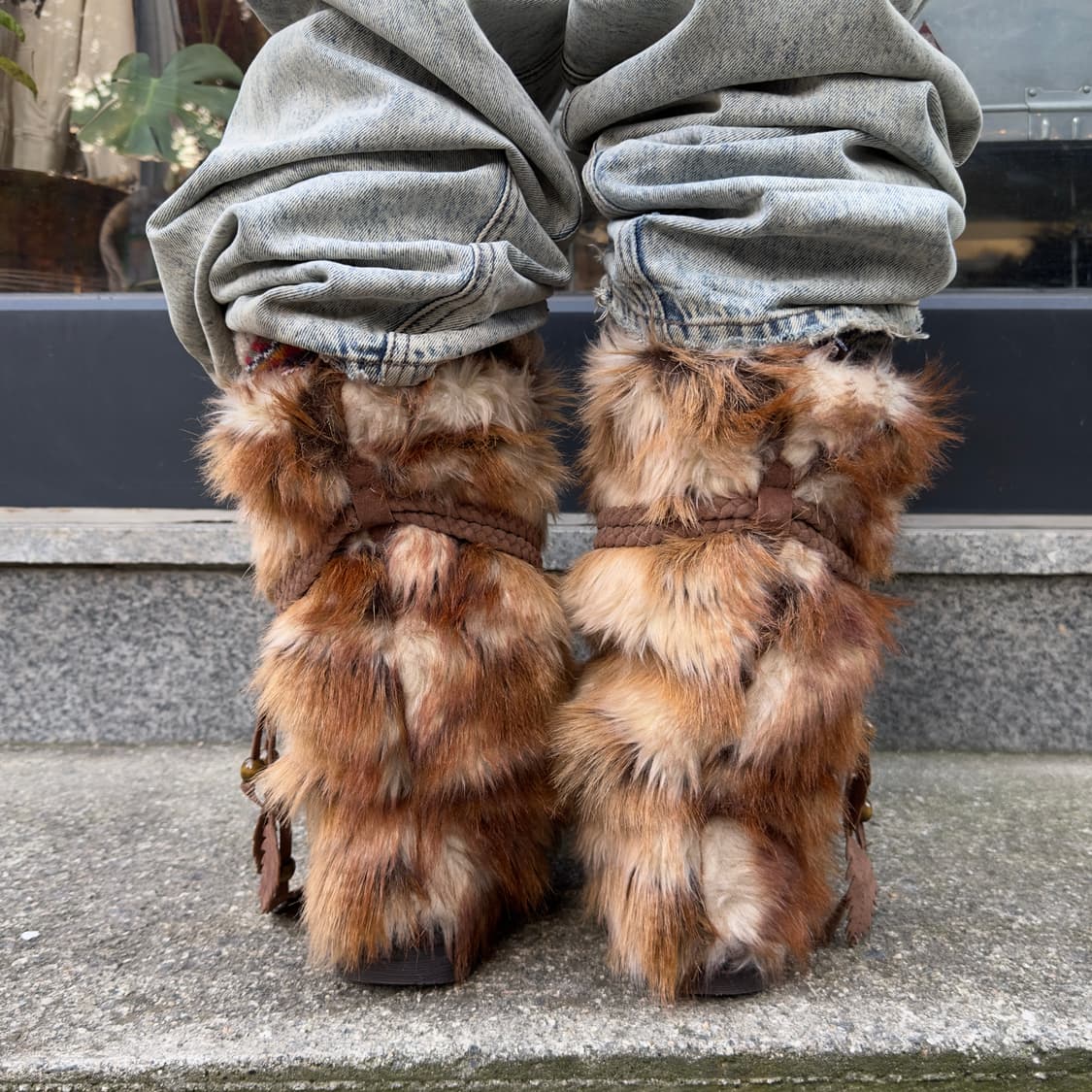 MUK LUKS 롱 퍼 랩 부츠 상품이미지9