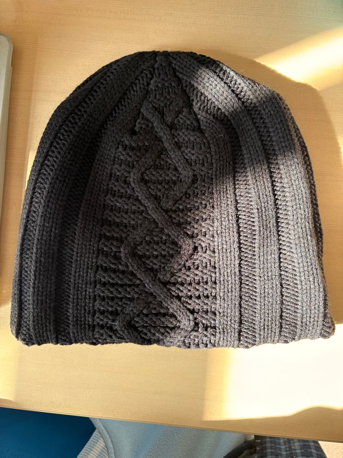 해칭룸 자카드 빅 비니 상품이미지2