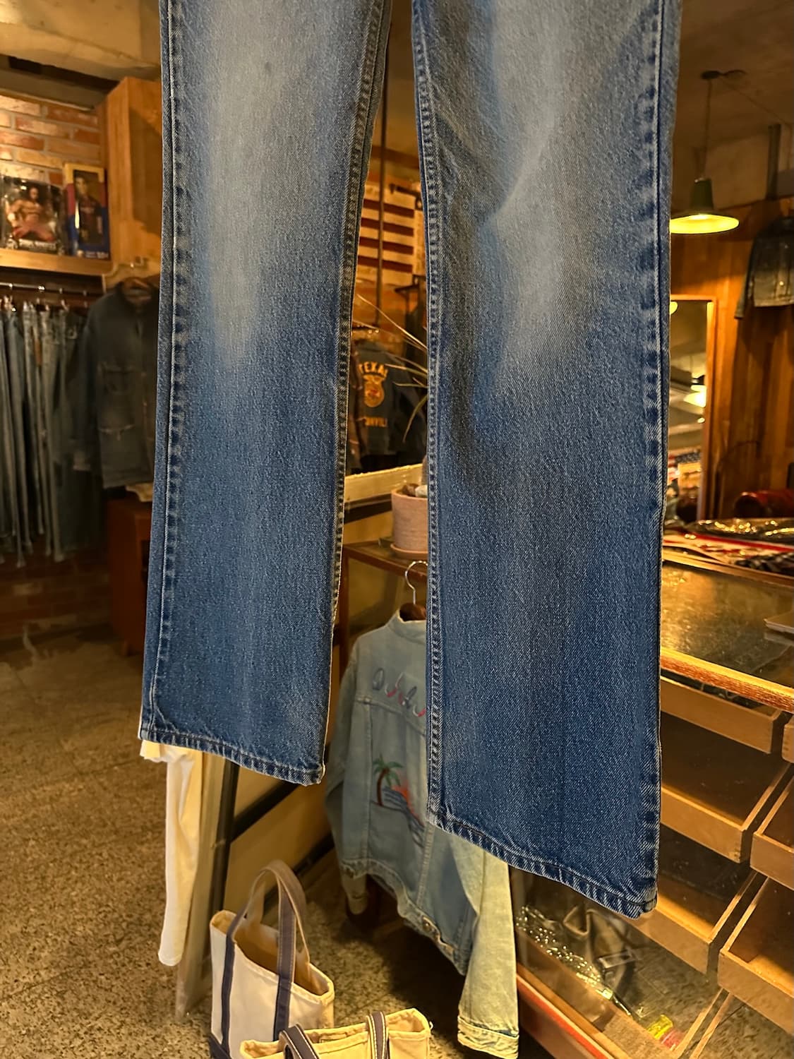 90s USA Levis 517 Boot Cut Denim Pants 상품이미지4