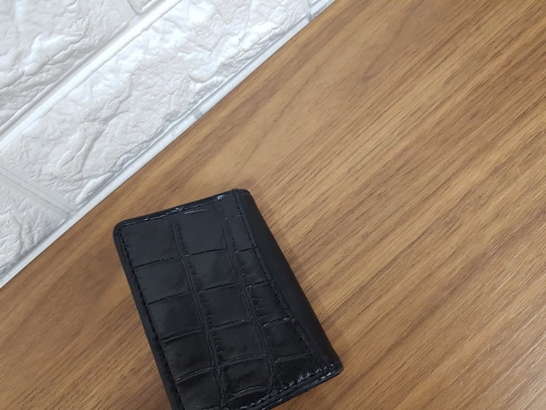 HOACA 호카 카드지갑 (악어가죽)남여공용가능 상품이미지2