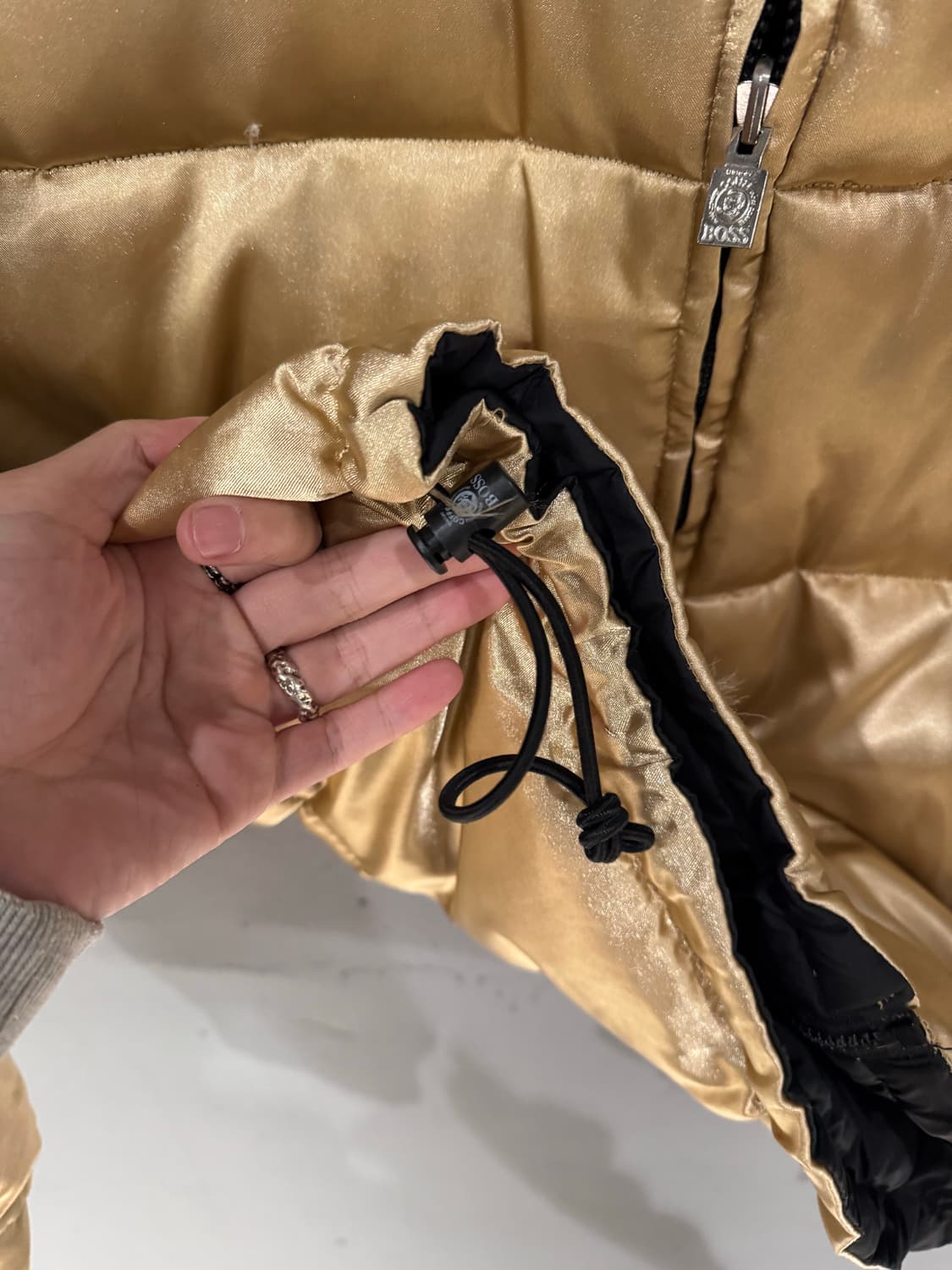 산토리 보스 커피 리버시블 다운 푸퍼자켓  상품이미지6